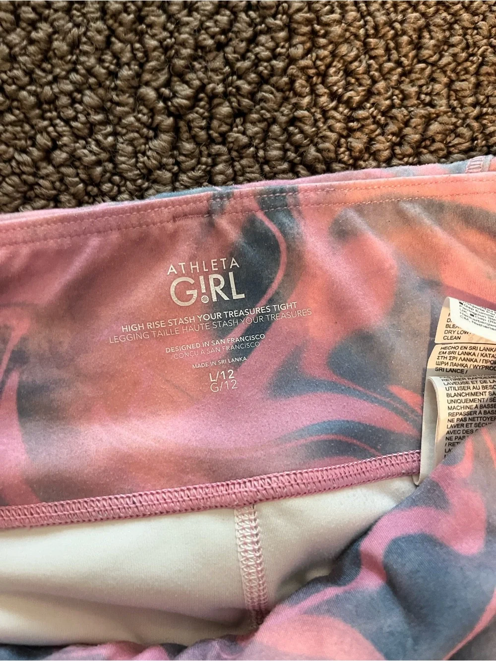 Athleta girl pink
